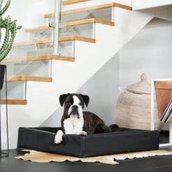 Bia Kunstleder-Bezug Schwarz -Trixie Store bia kunstleer hoes zwart 164089 0500 none