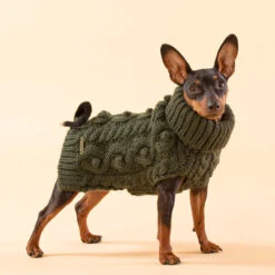 PAIKKA Handmade Knit Sweater -Trixie Store paikka handmade knit sweater green 217735 0500 none