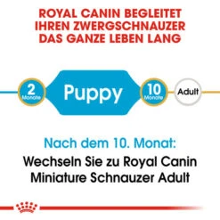 Royal Canin Mini Schnauzer Puppy - Hundefutter -Trixie Store royal canin mini schnauzer puppy hondenvoer 140155 0500 none