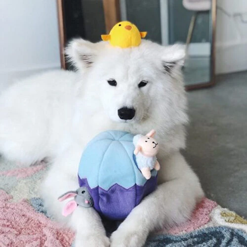 ZippyPaws Zippy Burrow - Easter Egg And Friends 4 ZippyPaws Zippy Burrow - Easter Egg And Friends – Bild 2